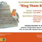 Ring Them Bells performed by Vocal Latitudes World Music Community Choir Calgary